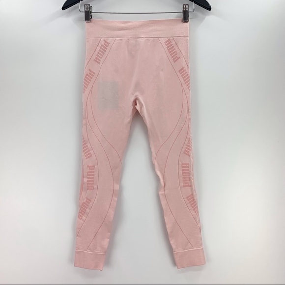 Puma NWT Pink Evostripe Evoknit 7/8 Tights, Small - Picture 8 of 16